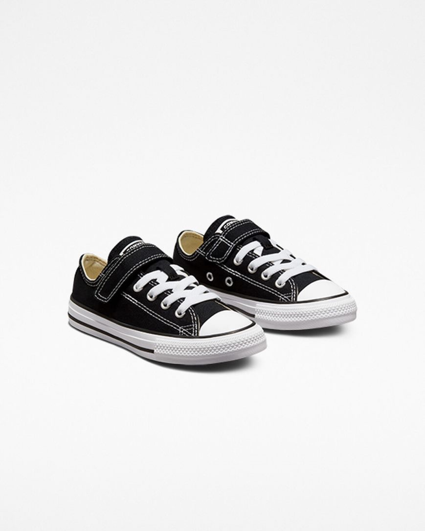 Tenis Converse Chuck Taylor All Star Easy-On Cano Baixo Menina Pretas Bege Branco | PT E094780